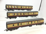 Lima OO Gauge BR Maroon/Cream Mk1 Coaches x3