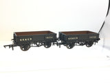Hornby R6858 OO Gauge SECR 3 Plank Open Wagon x2 (RENUMBERED)
