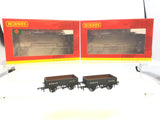 Hornby R6858 OO Gauge SECR 3 Plank Open Wagon x2 (RENUMBERED)