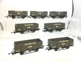 Hornby R6599 OO Gauge Tirpentwys 21t Steel Mineral Wagon x7 (RENUMBERED)(L1)
