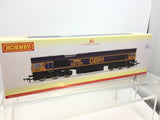 Hornby R30334 OO Gauge GBRf, Class 66, Co-Co, 66705 'Golden Jubilee' - Era 9