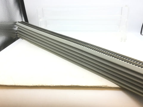 Bachmann 44584 HO Gauge E-Z Track 36" Straight Track x6