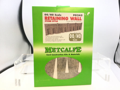 Metcalfe PO245 OO Gauge Retaining Walls Stone Style