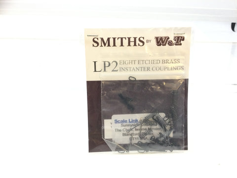 Smiths LP2 OO Gauge Standard Instanter Coupling Kit Brass (8)