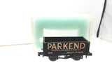 Peco NR-P91 N Gauge 7 Plank Wagon Parkend