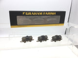 Graham Farish 373-666 N Gauge Esso 14t Tank Wagon Triple Pack (Weathered)