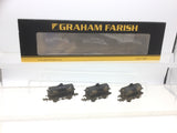 Graham Farish 373-665 N Gauge Tarmac Tank Wagon Triple Pack Weathered