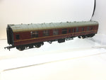 Bachmann 39-076E OO Gauge BR Maroon Mk1 Brake Corr 2nd Coach W34152