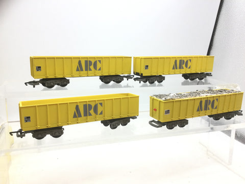 Hornby R6424 OO Gauge ARC Bogie Tippler Wagon x4