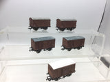 Bachmann/Mainline OO Gauge BR Vent Vans x5