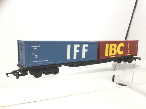 Hornby R6425 OO Gauge Container Wagon IBC/IFF