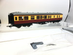 Hornby R4406A OO Gauge BR Red/Cream Hawksworth Brake 3rd Coach W2138W