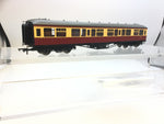 Hornby R4405A OO Gauge BR Red/Cream Hawksworth 3rd Class Coach W856W