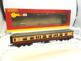 Hornby R4405A OO Gauge BR Red/Cream Hawksworth 3rd Class Coach W856W