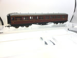 Hornby R4499 OO Gauge BR Maroon Hawksworth 1st Class Coach (RENUMBERED)
