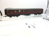 Hornby R4499 OO Gauge BR Maroon Hawksworth 1st Class Coach (RENUMBERED)