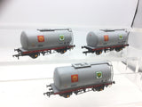 Bachmann 37-577A OO Gauge TTA Tank Wagon Shell BP 582 x3