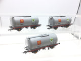 Bachmann 37-577A OO Gauge TTA Tank Wagon Shell BP 582 x3