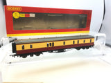 Hornby R4404A OO Gauge BR Red/Cream Hawksworth Passenger Brake Coach (RENUMBERED)