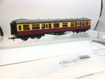 Hornby R4407A OO Gauge BR Red/Cream Hawksworth Composite Coach W7261W
