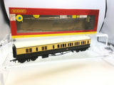 Hornby R4680 OO Gauge GWR Collett Bow Ended Corr Brake 3rd R/H Coach W5131