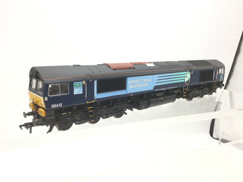 Bachmann 32-976DC OO Gauge DRS Class 66 66412 - DCC FITTED