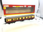 Hornby R4407B OO Gauge BR Red/Cream Hawksworth Composite Coach W7803W