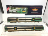 Bachmann 32-460Y OO Gauge Class 171/7 Southern Turbostar 2 car DMU 171724 DCC Fitted