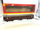 Hornby R4412A OO Gauge BR Maroon Hawksworth Composite Coach W7252W