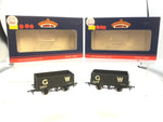 Bachmann 37-087 OO Gauge GWR 7 Plank Wagon 06515 x2 (RENUMBERED)
