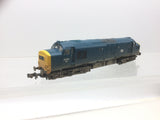Graham Farish 371-455 N Gauge BR Blue Class 37 No 37251