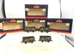 Bachmann 37-089 OO Gauge NE 7 Plank Wagon x4 (RENUMBERED)