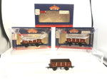 Bachmann 37-879 OO Gauge BR Bauxite Shock Absorbing Open Wagon x3 (RENUMBERED)