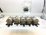 Bachmann 37-659B OO Gauge 14T Tank Wagon 'National Mobil' Silver x6 (RENUMBERED)