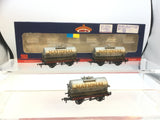 Bachmann/Hereford 37-659Z OO Gauge National Benzole Tank Wagon Set