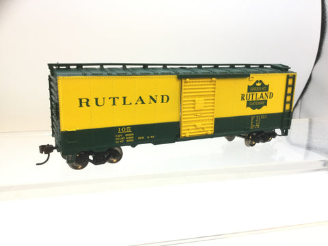 Bachmann 17029 HO Gauge 40' Box Car Rutland 105