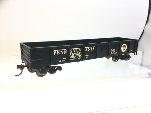 Bachmann 17214 HO Gauge Bogie Gondola Car Pennsylvania 357621 (NEEDS ATTN)(L1)