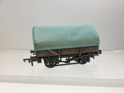 Bachmann 33-076D OO Gauge BR 5 Plank China Clay Wagon B743597