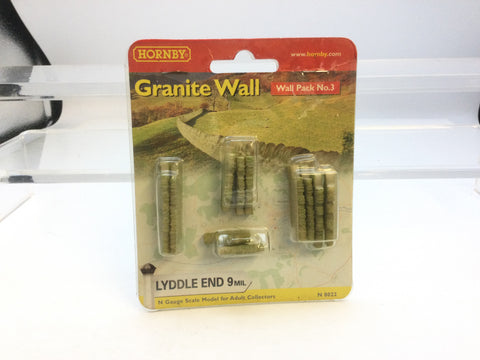 Hornby Lyddle End N8022 N Gauge Granite Wall Pack No 3