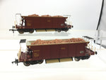 Bachmann 38-132A OO Gauge EWS YGA Seacow Ballast Wagon DB980220 x2