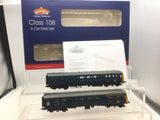 Bachmann 32-904DC OO Gauge BR Blue Class 108 2 Car DMU DCC Fitted (L1)