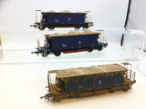 Hornby R6287A OO Gauge Mainline Bogie Sealion Wagon DB980052 x3