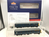 Bachmann 31-325DC OO Gauge BR Blue Class 105 2-Car DMU DCC Fitted (L1)