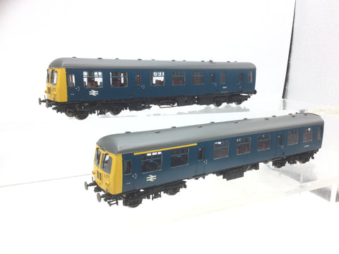 Bachmann 31-325DC OO Gauge BR Blue Class 105 2-Car DMU DCC Fitted (L2)