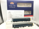 Bachmann 31-325DC OO Gauge BR Blue Class 105 2-Car DMU DCC Fitted (L2)