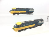 Hornby TT3021M TT:120 Gauge BR Blue/Yellow HST Power/Dummy Car Set