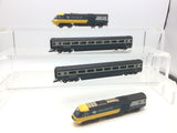 Hornby TT1004M TT:120 Gauge BR Blue/Yellow Intercity 125 HST Train Set
