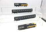 Hornby TT1004M TT:120 Gauge BR Blue/Yellow Intercity 125 HST Train Set
