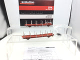 Revolution Trains IPA-131A OO Gauge IPA/TD-452 Twin Car Carrier Wagon with Stakes