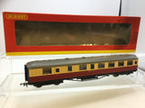 Hornby R4181 OO Gauge BR Red/Cream Gresley Buffet Coach E9133E